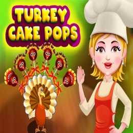 Turkey cake pops